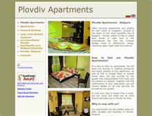 Tablet Screenshot of plovdiv-apartments.com